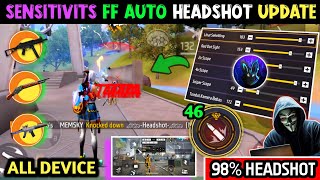 2025 VIRAL ( SENSI FF AUTO HEADSHOT ) ⚙️🔓CARA SETTING SENSITIVITAS FF AUTO HEADSHOT & SETTING