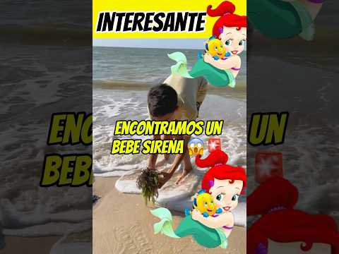 Encontramos un bebe sirena 🧜‍♀️😱interesante asombroso 😱😱