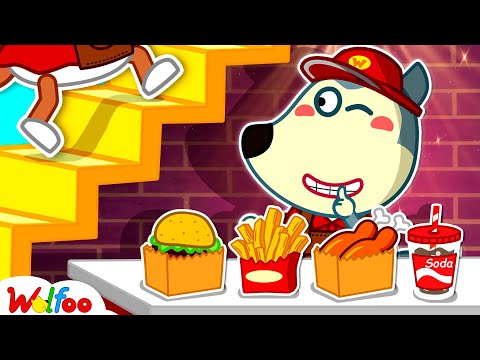 Wolfoo Built A Secret McDonalds In My Room! -  Kids Stories About Siblings | Wolfoo Family Official