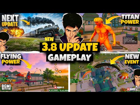 3.8 UPDATE GAMEPLAY #bgmi #bgmilive #madanop #madan #bts