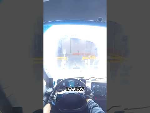 Amazon’s STRANGE Delivery Van Light Tunnel