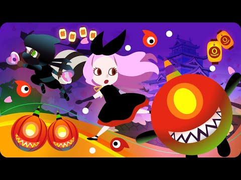 Nin Nin Halloween (Vampire Girl & #ONIBALL)┃#babyninnin┃halloween┃#jakeohama┃animation