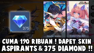 CUMA 190 RIBUAN DAPET SKIN ASPIRANTS RUBY/ANGELA & 375 DIAMOND !! MURAH BANGET !