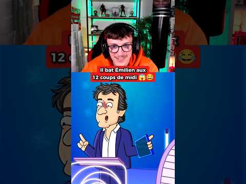 il bat 脡milien aux 12 COUPS DE MIDI 馃槺馃ぃ (animation dr么le Billy r茅act) #humour #shorts
