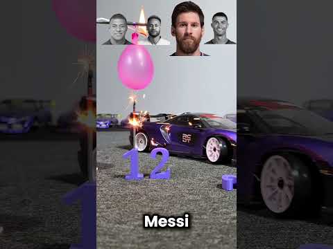 Mbappe vs Neymar vs Messi vs Ronaldo #messi #challenge #automobile #driftx #ronaldo #football