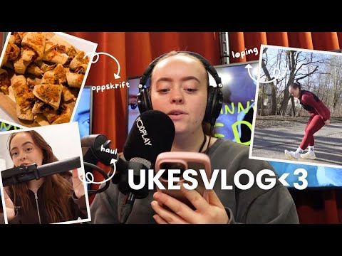 Løping, haul & ukeshandel *vlog*