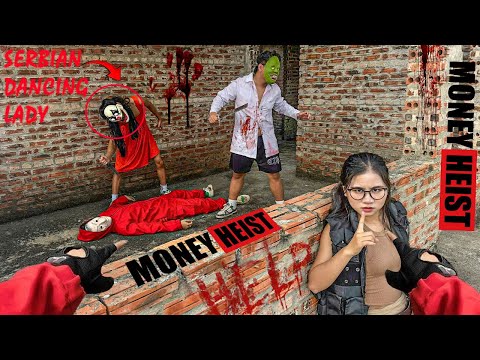 POVPARKOUR VS MONEY HEIST | SERBIAN DANCING LADY CHASE: No ESCAPE, POLICE chase closed all exits