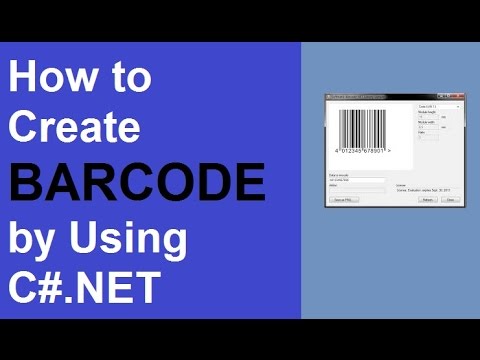 How to Create Barcode by Using C#.NET Coding