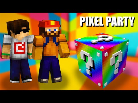 Bir MINECRAFT Faciası | Minecraft: Pixel Party @AliDenizSenpotuk