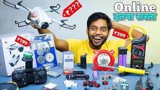 Electronics का Mega Unboxing | Cheapest Drone, Electronics Component, Amplifier, Water Pump, Peltier