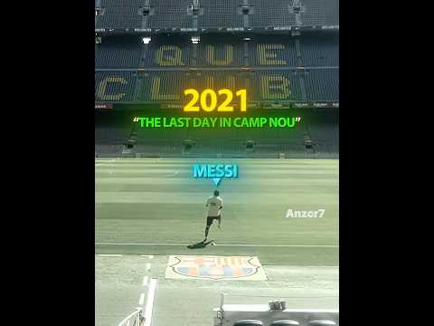 Messi is Back in Barcelona ❤️‍🩹🥶