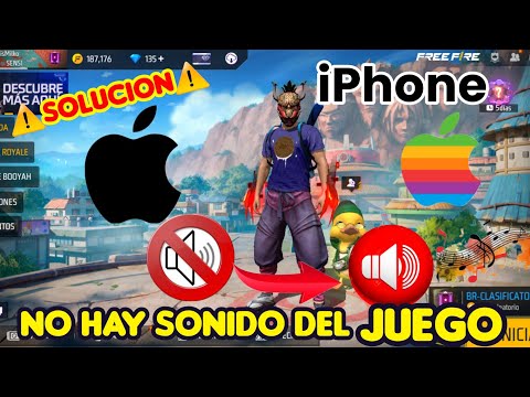 SOLUCION, A MI IPHONE NO SE ESCUCHA EL SONIDO DEL JUEGO FREE FIRE EN EL 2025