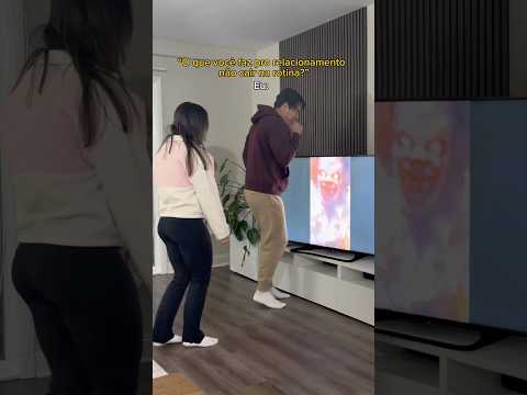 Eu tomei um susto junto com ele mesmo sabendo de tudo 🤣🤣🤣