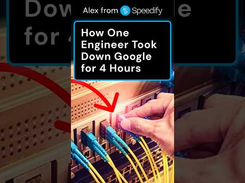 How One Engineer Took Down Google for 4 Hours