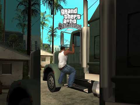 EVOLUTION of ENTERING TRUCKS LOGIC in GTA GAMES!๐(2001 โ 2013) #gta #shorts @RockstarGames