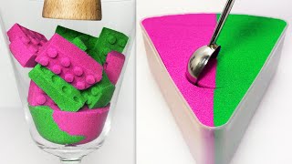 Very Satisfying and Relaxing Compilation 322 Kinetic Sand ASMR