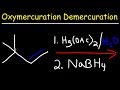 Oxymercuration-Demercuration Mechanism Concepts