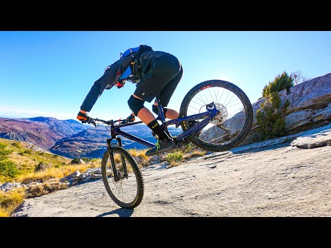 RIDING IN THE SNOW DURING AUTUMN 🍁❄️😍 French Alps (POV)