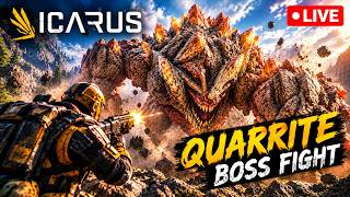 ICARUS | First Time Facing The QUARRITE BOSS! - FULL PLAYTHROUGH Co-op (All Maps)