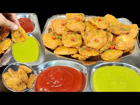 बारिश पकौड़े और चाय बस एक ट्रिक आलू के पकौड़े क्रिस्पी बनाने का ऐसा तरीका जिसमें मेहनत नहीं है