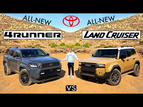 TOP TOUGH TOYOTA! -- 2025 Toyota 4Runner vs. 2025 Toyota Land Cruiser: Comparison