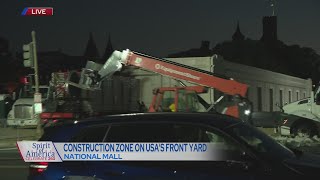 National Mall transforms ahead of Great American State Fair