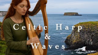 The Magic of Celtic Harp and Ocean Wave - Deep Sleep Meditation