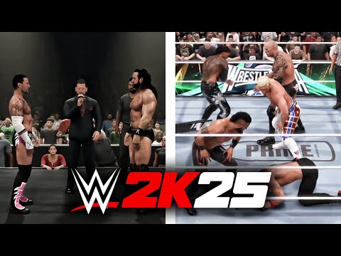 JUGUÉ a TODAS las NUEVAS LUCHAS de WWE 2K25