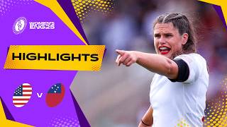 Perfect 10! 🇺🇸 | USA v Samoa | Rugby World Cup 2025 | Highlights