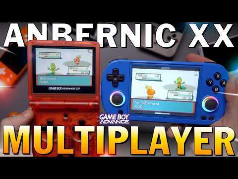 ANBERNIC XX com MULTIPLAYER de GBA!