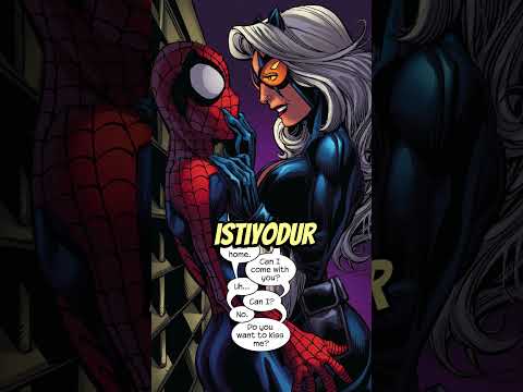 Black Cat, Spider-Man'in Maskesini Çıkartıyor!  #marvel #örümcekadam #spiderman