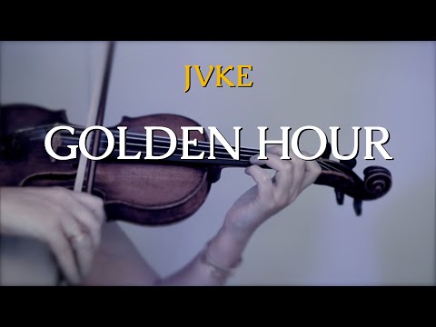 JVKE - Golden Hour for violin and piano (COVER)