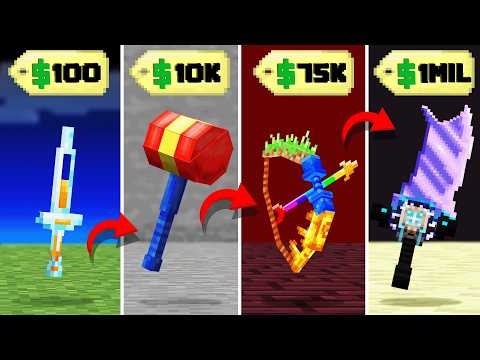 I bought a $1,000,000 Sword in Minecraft