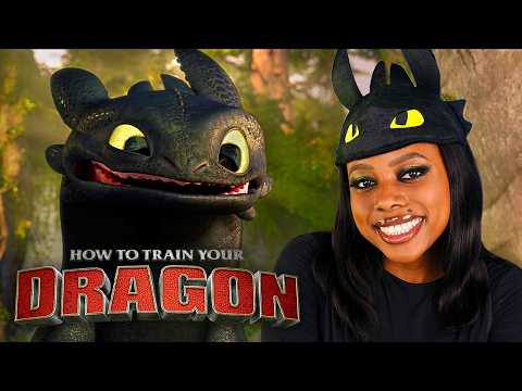 I Dressed Up As Toothless To Watch HOW TO TRAIN YOUR DRAGON For The First Time (Movie Reaction)