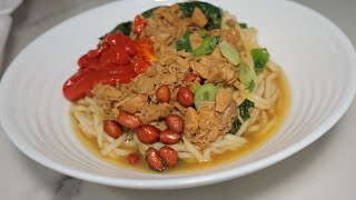 Ngemie ayam di rumah saja jajan dari @RaditDhotty 