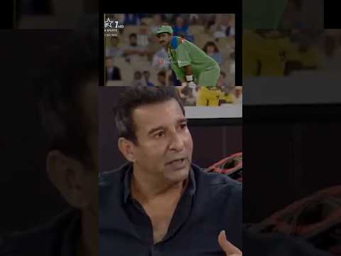 Wasim Akram about Javed Miandad ❤️
