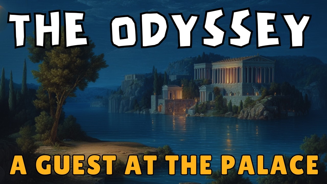 Fall Asleep to WAVES & a Story You’ll Never Finish The Odyssey: Part 3 - A Guest at the Palace