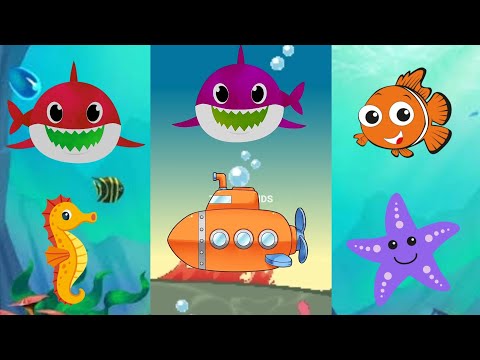 Baby Shark Animals Song | Baby Shark Dance Song | Baby Shark doo doo doo | Kids song Nursery rhymes