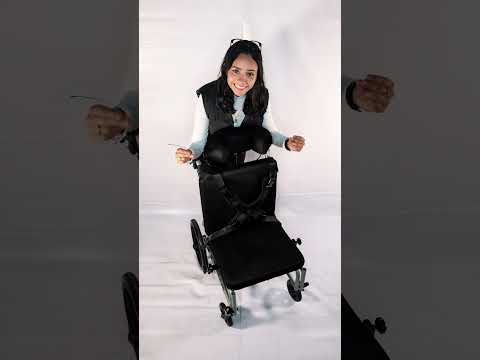 Silla de Ruedas ReHab Hero PCA  de Aluminio - 18 pulgadas - Gris