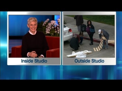 Ellen DeGeneres Wonders If Strangers Will Help To Stop A Pregnant Woman?
