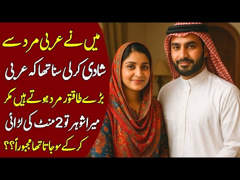 Arabi Shohar aur Pakistani Biwi ki Dukhi Kahani - Sachi Kahaniyan - Sabaq Amoz Stories Hindi #895