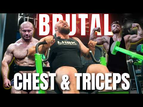 I tried Dr. Mike & Jeff Nippard's BRUTAL Chest & Tricep Workout