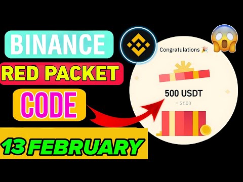 Binance Red Packet Code Today | 2025 Red Packet Code | Binance Gift Today | 13 February Red Packet