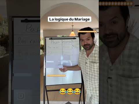 LA LOGIQUE DU MARIAGE 😂 #foryou #pourtoi #humour