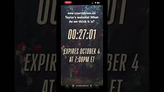 new countdown! It’s “standby” on her calendar 🤔 #taylorswift #taylorsversion #swiftie