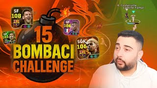 15 BOMBACI ile KLASMANDA OYNADIM! HER YERDEN BOMBA ŞUT! 💣 eFootball Mobile 2025