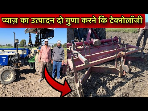 इस तकनीक से प्याज लगाने से होगा प्याज का उत्पादन दो गुना | New onion seed planting techniques