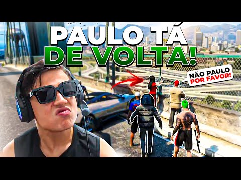 PAULINHO SEQUESTROU 2 MECÂNICOS FOLGADOS no GTA RP (Modder clips)