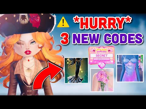 HOW TO GET ALL 3 *NEW* CODES AND FREE VIP IN DRESS TO IMPRESS 🤫