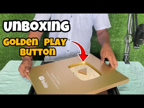 Unboxing YouTube's RAREST Item🫣| #unboxing #ytawards